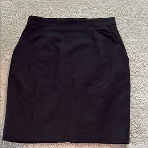 Elegant Black Pencil Skirt